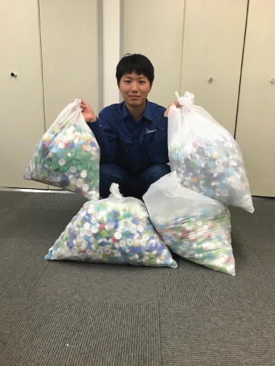 2024年9月　エコキャップを換金しワクチン支援に貢献 