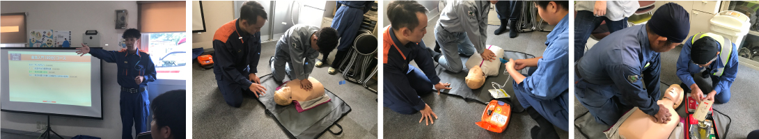 2024年8月7日　救命入門コースの講習会を受講