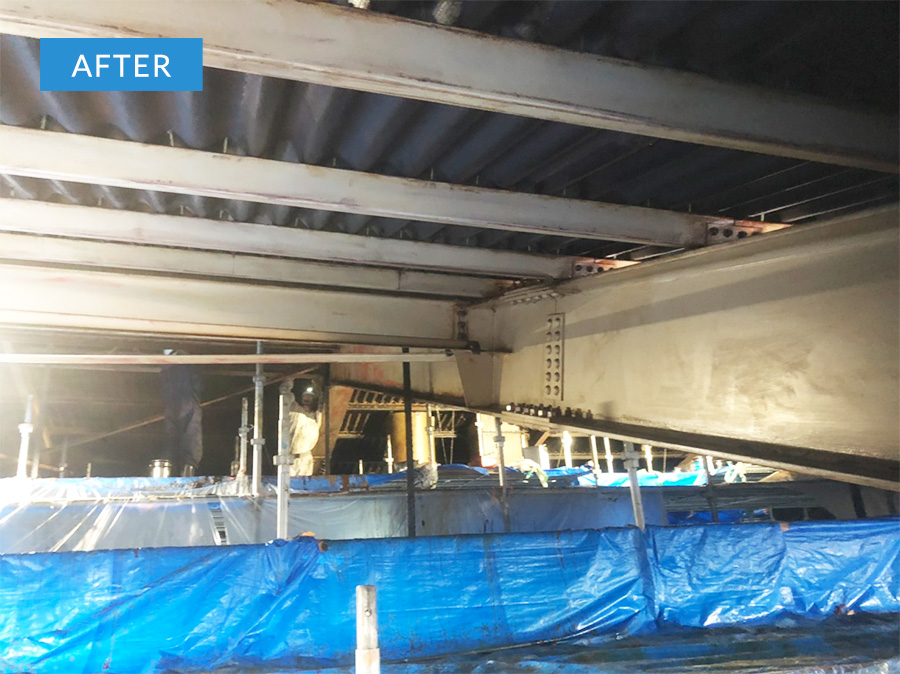 天井アフター