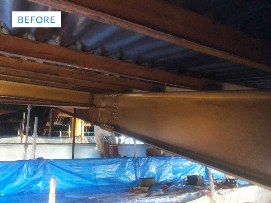 天井ビフォー