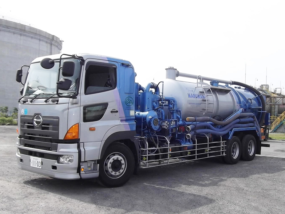 11m3計量装置付ブロワー車