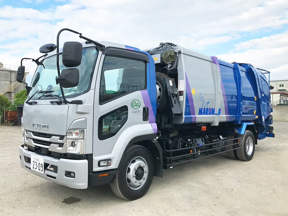 7トン計量装置付パッカー車